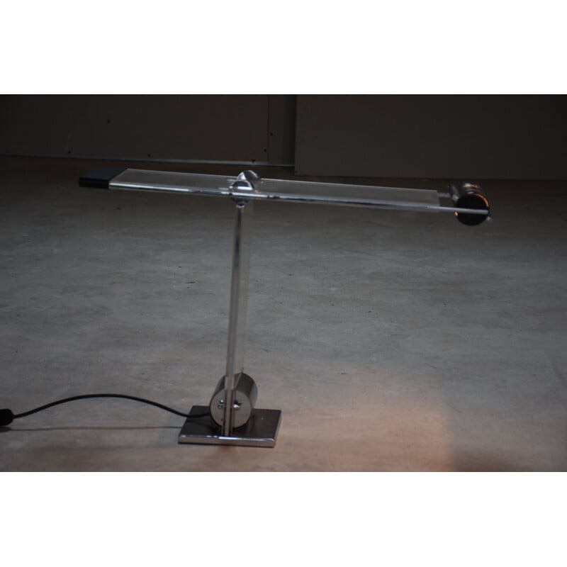 Vintage luminaire Oblique simple bascule by Yonel Lebovici