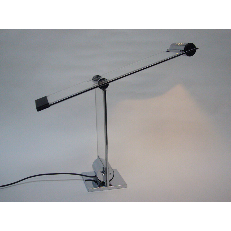 Vintage luminaire Oblique simple bascule by Yonel Lebovici