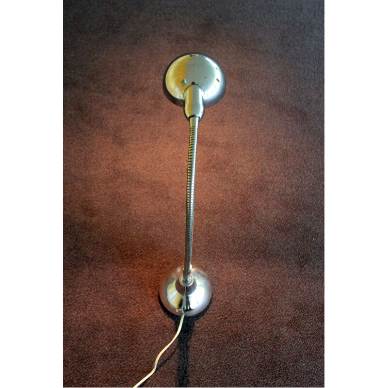 Vintage chromed desk lamp, 1950