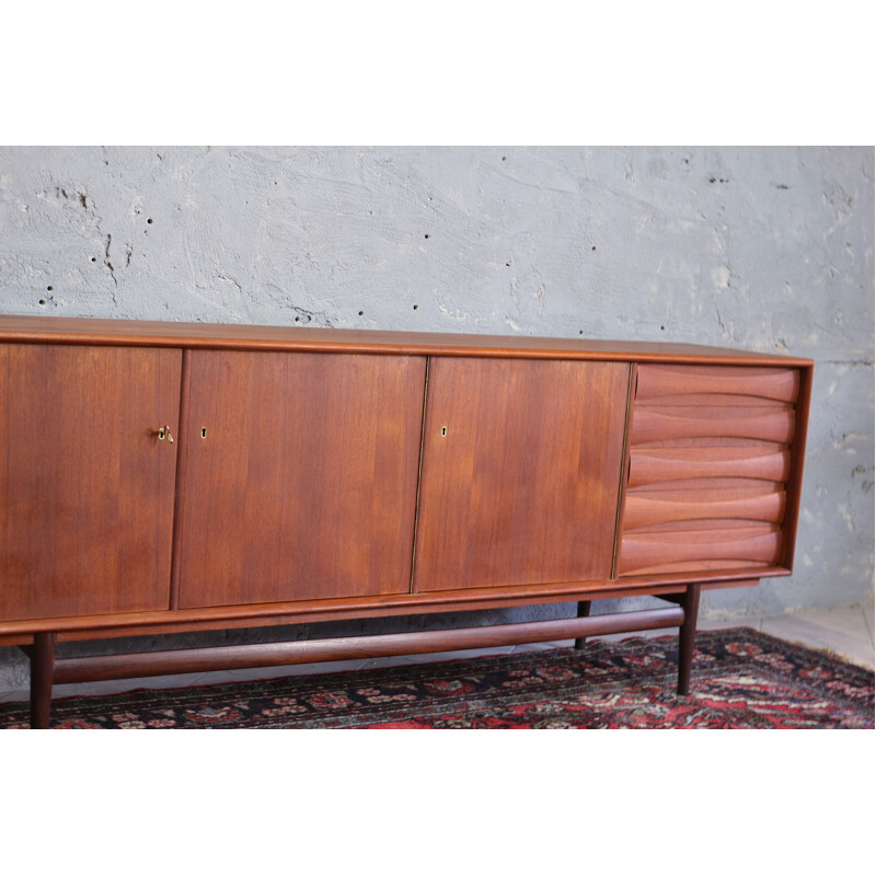 Vintage Teak Sideboard by Sven Andersen, Norway 1950s