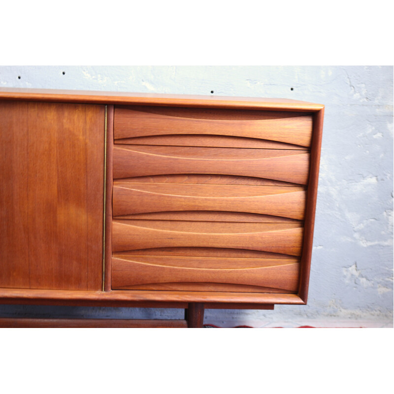 Vintage Teak Sideboard by Sven Andersen, Norway 1950s