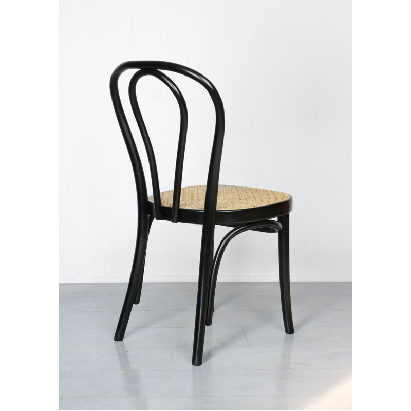 Vintage N 218 Black Chair by Michael Thonet