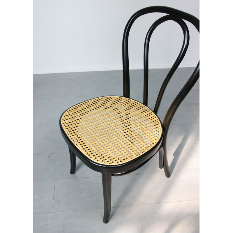 Vintage N 218 Black Chair by Michael Thonet