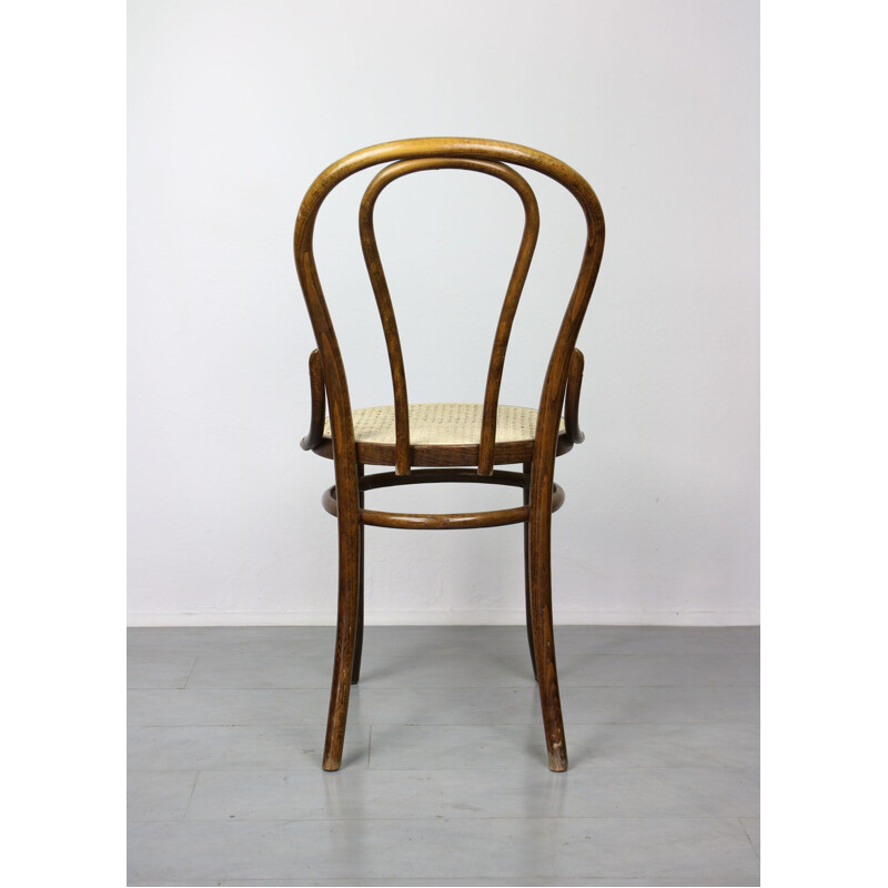 Vintage N 18 Brown Chair by Michael Thonet, 1of 3