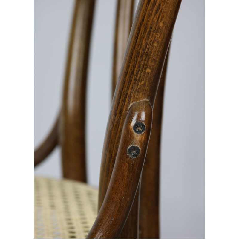 Sedia vintage N 18 marrone di Michael Thonet, 1 di 3