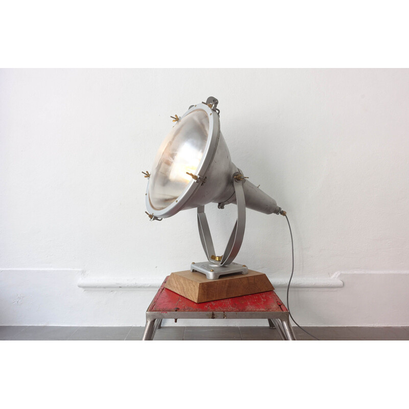 Vintage Exterior Focus Lamp XXL Mazda Paris Industrial 1930s