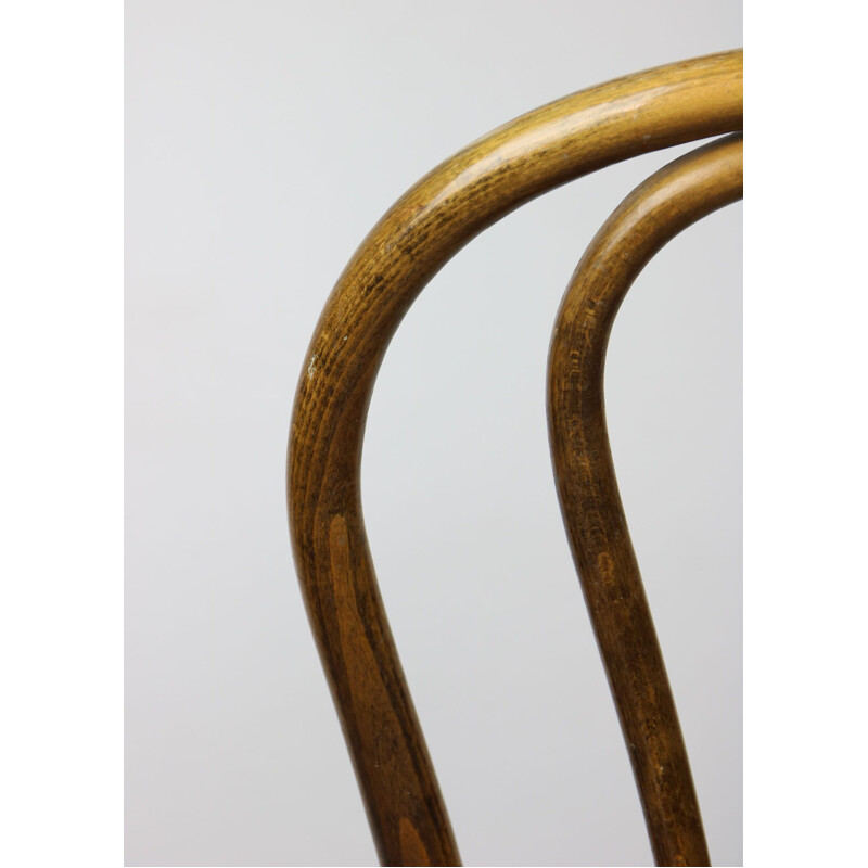 Set of 3 vintage N18 Brown Chair by Michael Thonet