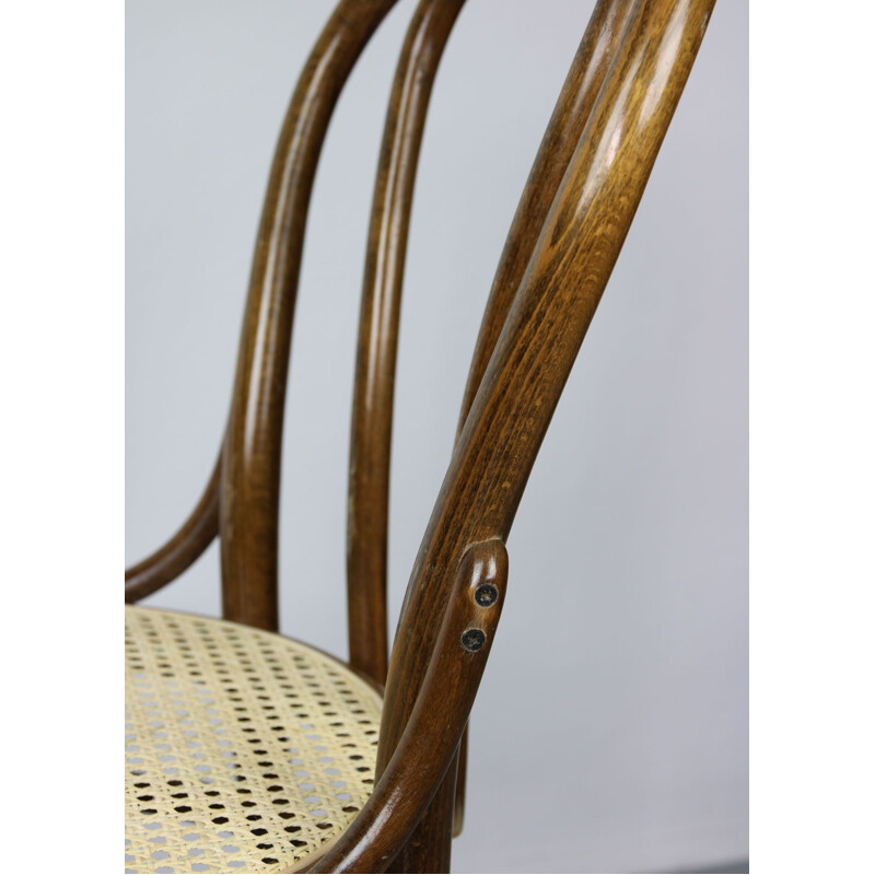 Lot de 3 chaises vintage N18 Brown de Michael Thonet