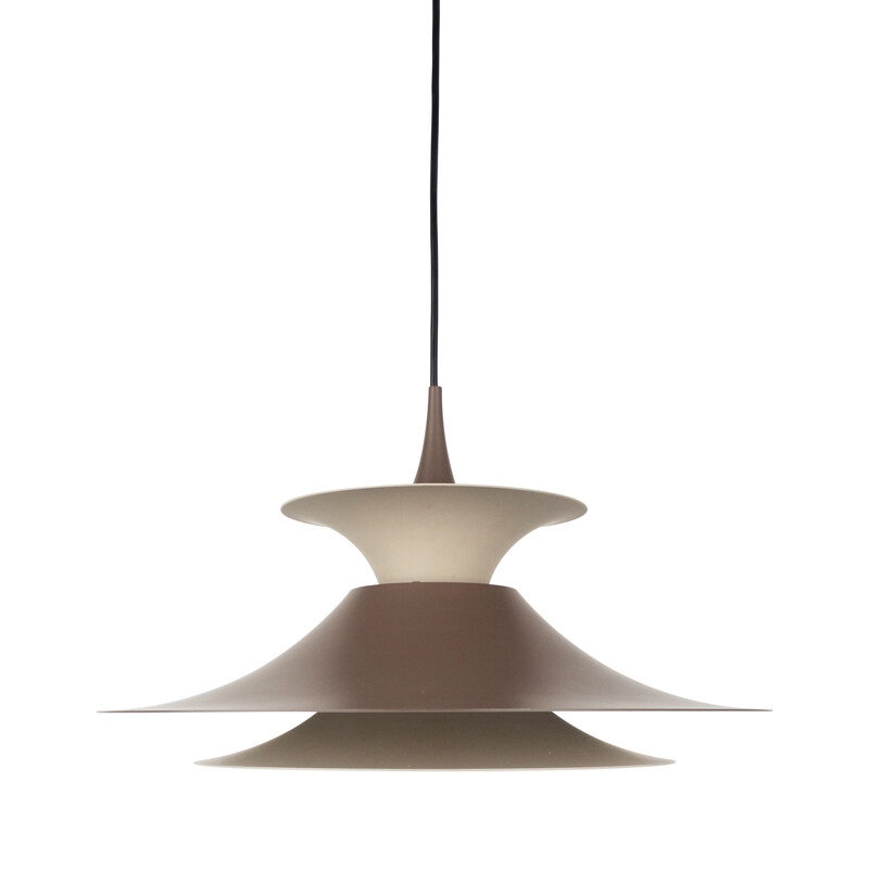 Vintage pendant lamp Radius by Erik Balslev, Fog og Mørup, Danish 1977