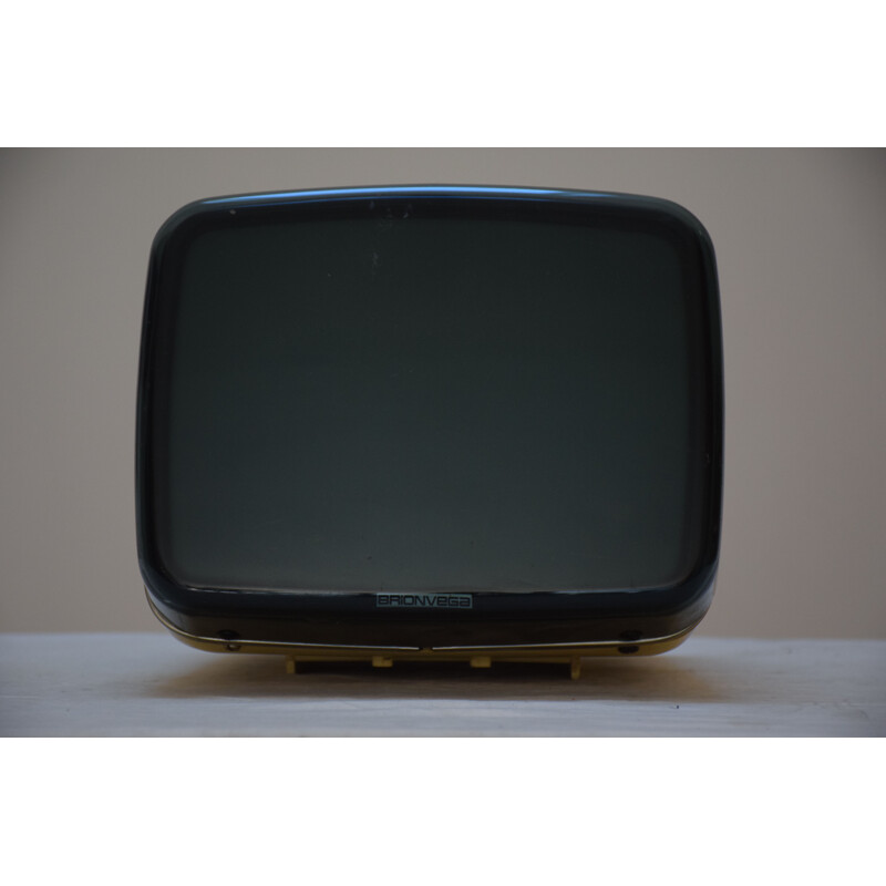 Vintage brionvega television by Marc Zanusso and Richard Sapper, Italy 1960