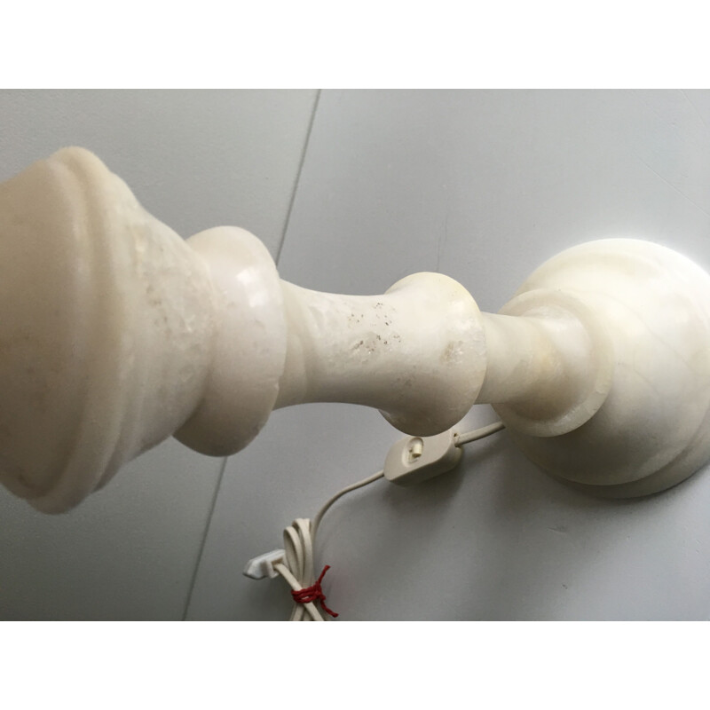 Vintage alabaster lamp