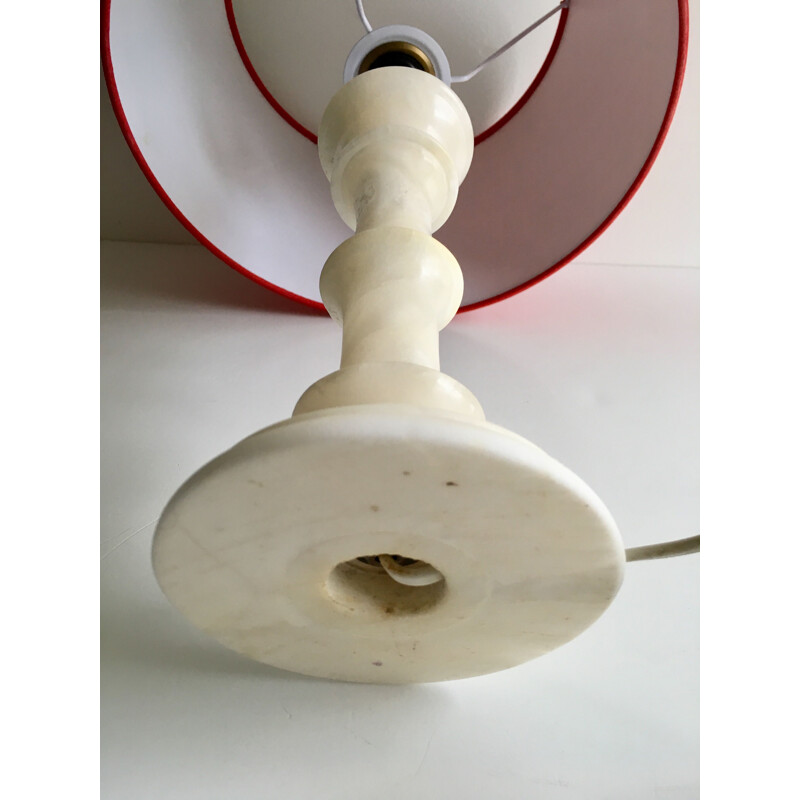 Vintage alabaster lamp