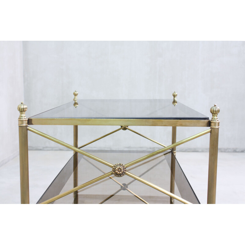 Vintage Brass Trolley French 1960s