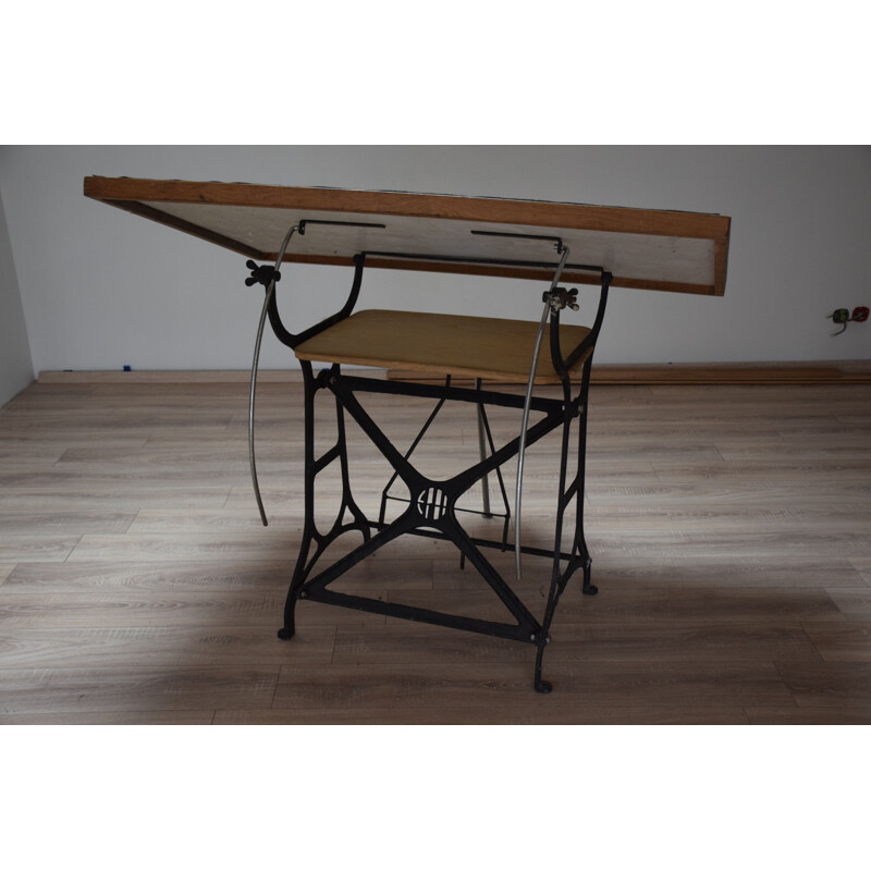 Vintage drawing table EPDI 1930