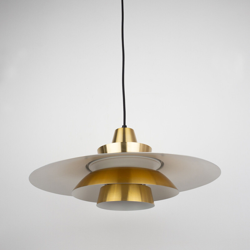 Danish vintage pendant lamp Superlight, Denmark, 1970