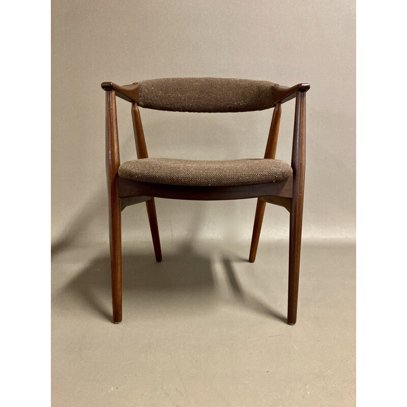 Fauteuil vintage scandinave Erik Buck 1950