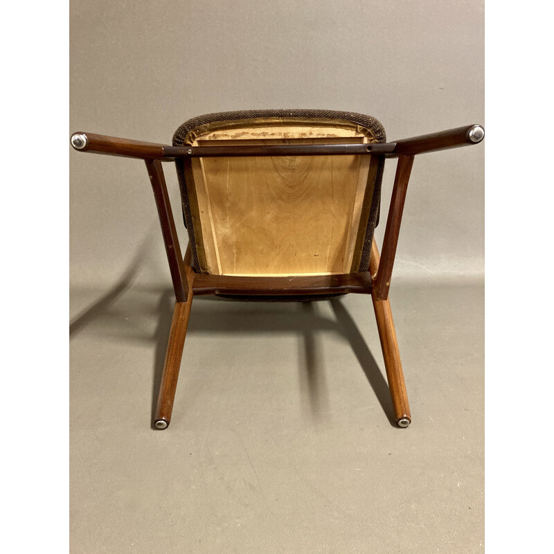 Vintage Scandinavian armchair Erik Buck 1950