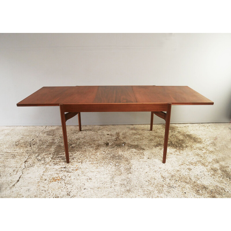 Mid century extending dining table Danish 1960