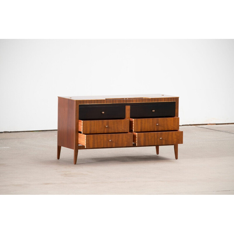 Enfilade vintage Teck & Laiton Scandinave 1960