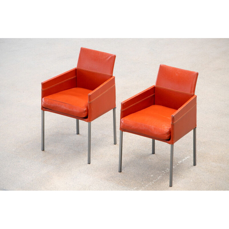 Pair of Vintage armchairs by Karl Friedrich Förster for KFF