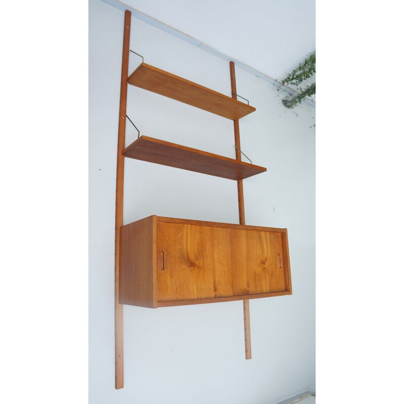 Mid-century Scandinavian wall storage system, Poul CADOVIUS - 1950s