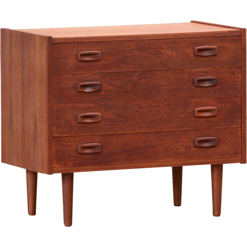 Vintage teak chest of drawers Danish 1960