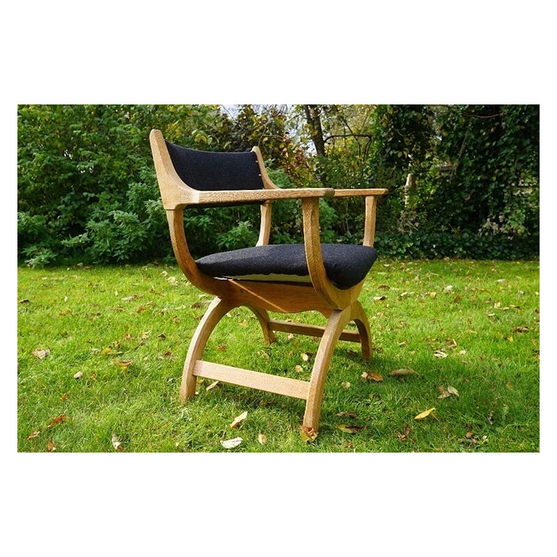 Vintage Chair In Oak Henning Kjærnulf Kurul