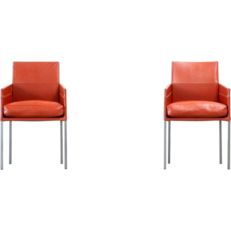 Pair of Vintage armchairs by Karl Friedrich Förster for KFF