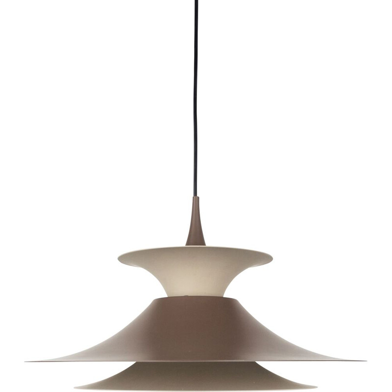 Vintage pendant lamp Radius by Erik Balslev, Fog og Mørup, Danish 1977