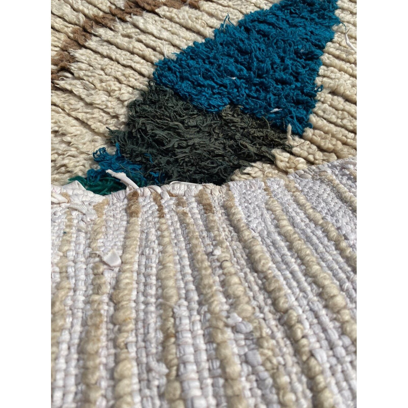 Vintage-Teppich aus Wolle und Baumwolle Berbere Azilal