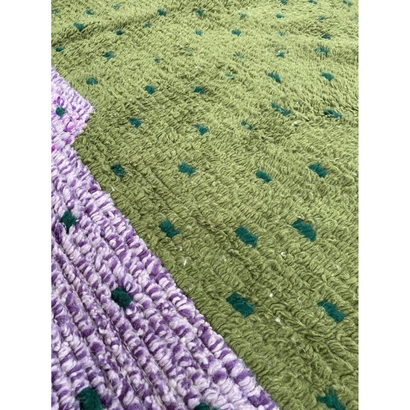 Beni Ouarain vintage wool carpet