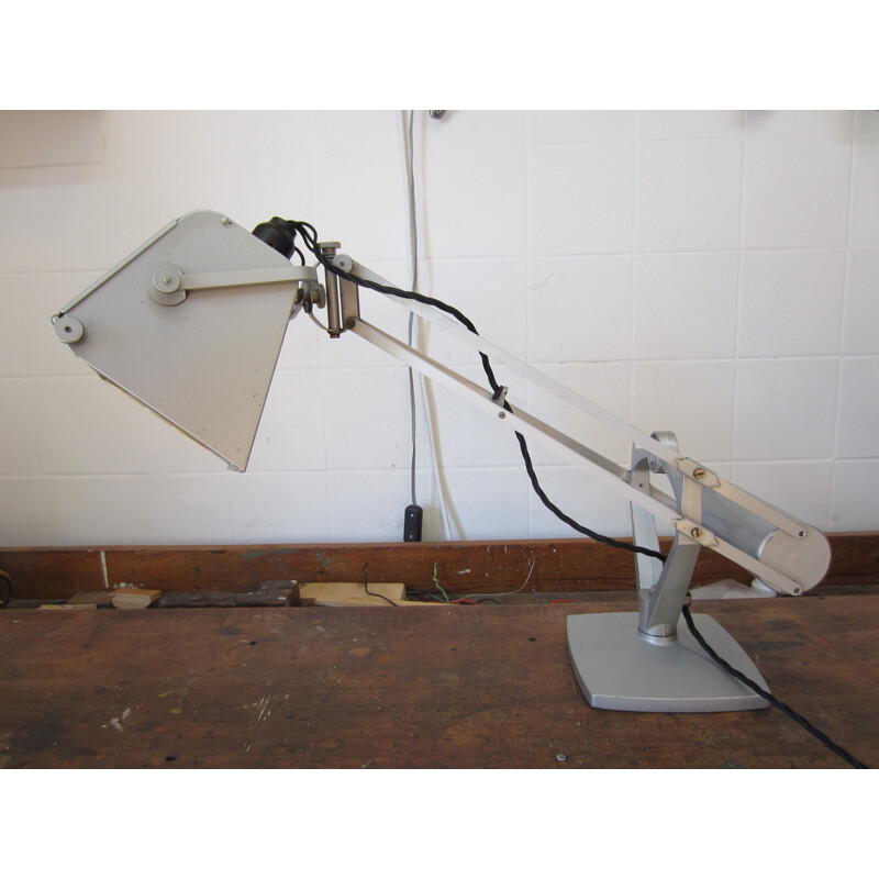 Vintage articulated industrial lamp Hadrill & Horstmann Pluslite