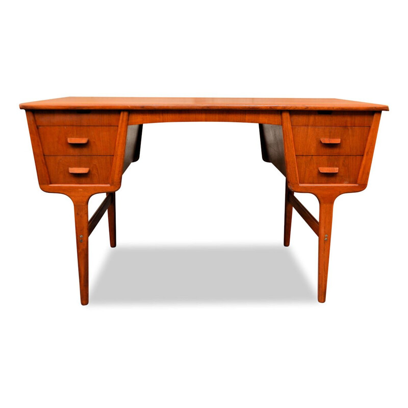 Vintage teak desk Carl Aage Skov