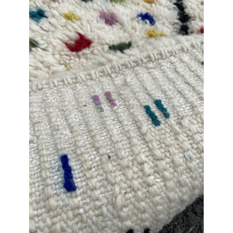 Vintage Berber tapijt beni ouarain gang