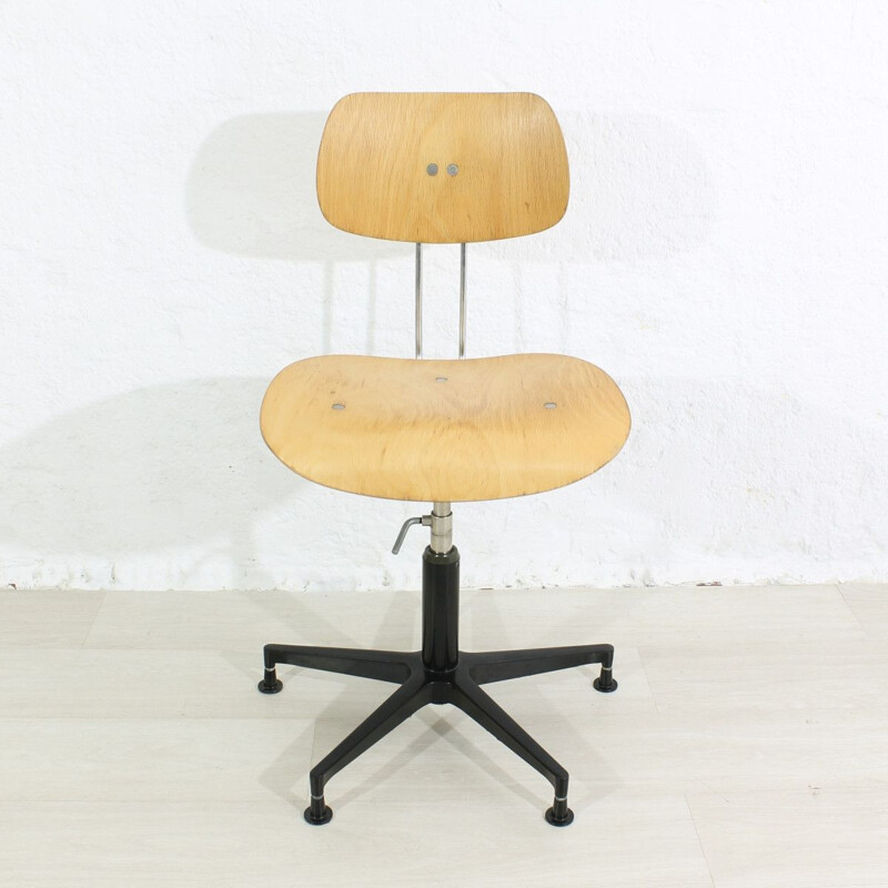 Vintage bureau chair for Wilde & Spieth Egon Eiermann