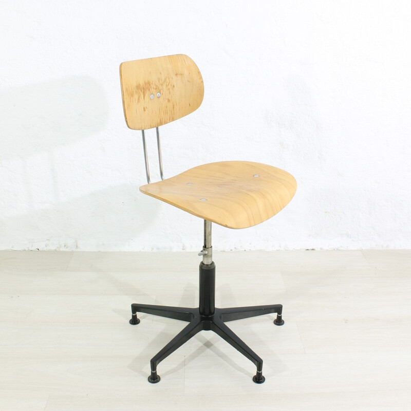 Fauteuil de bureau vintage de Wilde & SpiethbEgon Eiermann