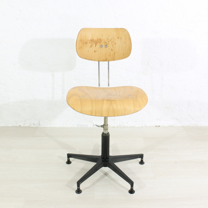 Vintage bureau chair Egon Eiermann for Wilde & Spieth