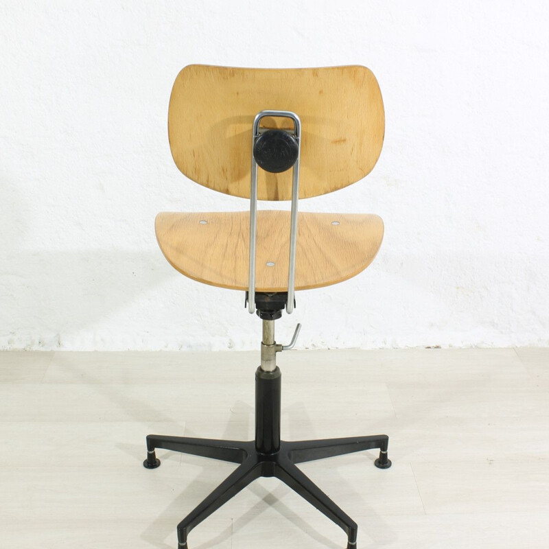 Fauteuil de bureau vintage de Wilde & SpiethbEgon Eiermann