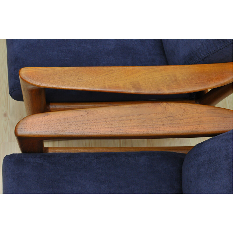 Paar Vintage Deense Silkeborg fauteuils 1960