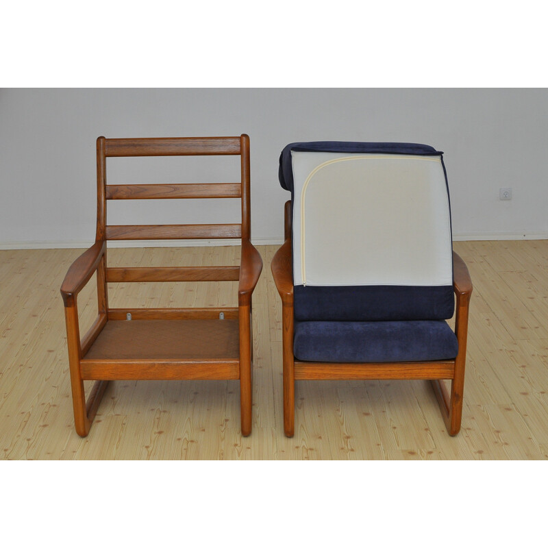 Pair of Vintage armchairs from Silkeborg Danish 1960s