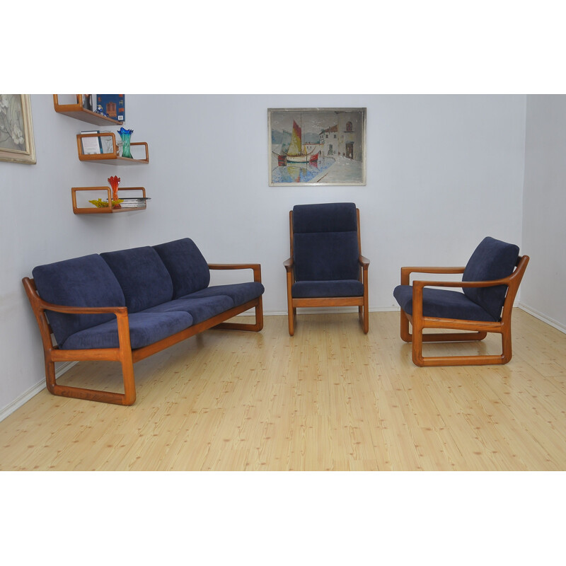 Pareja de sillones daneses vintage Silkeborg 1960