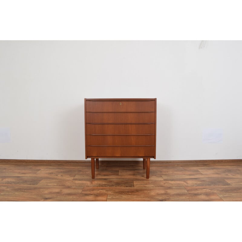 Mid-Century Teak Chest of Drawers from Royal Board Swedish 1960s