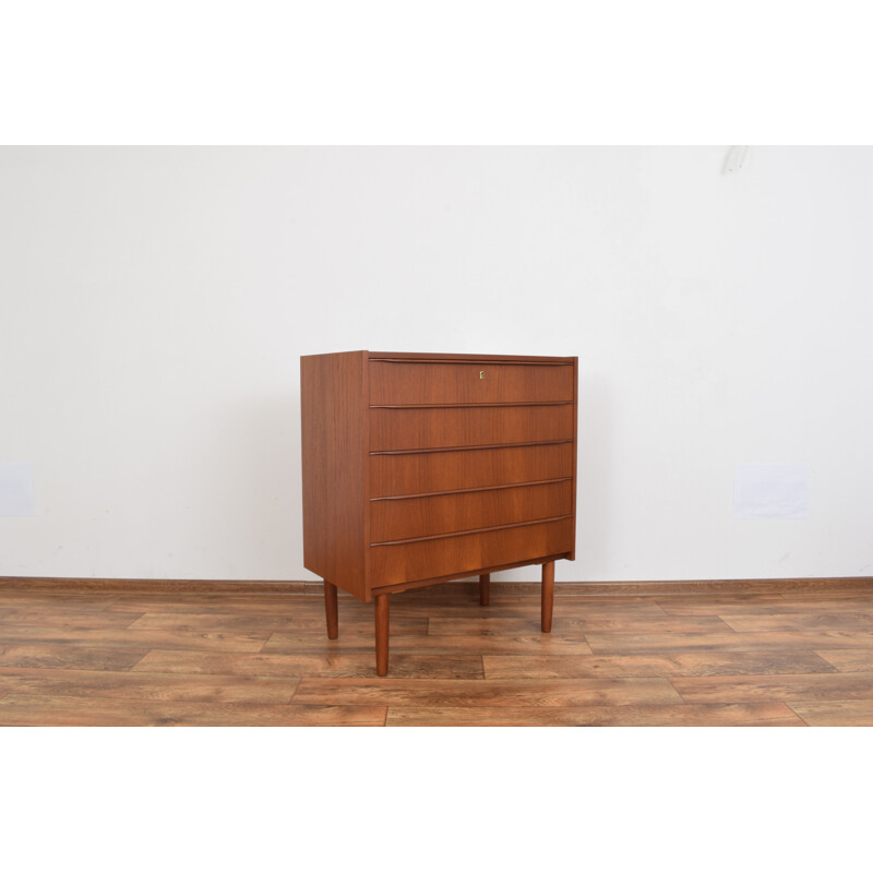 Mid-Century Teak Chest of Drawers from Royal Board Swedish 1960s