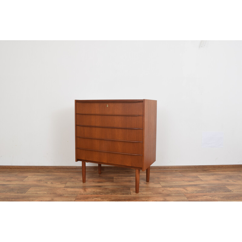 Mid-Century Teak Chest of Drawers from Royal Board Swedish 1960s