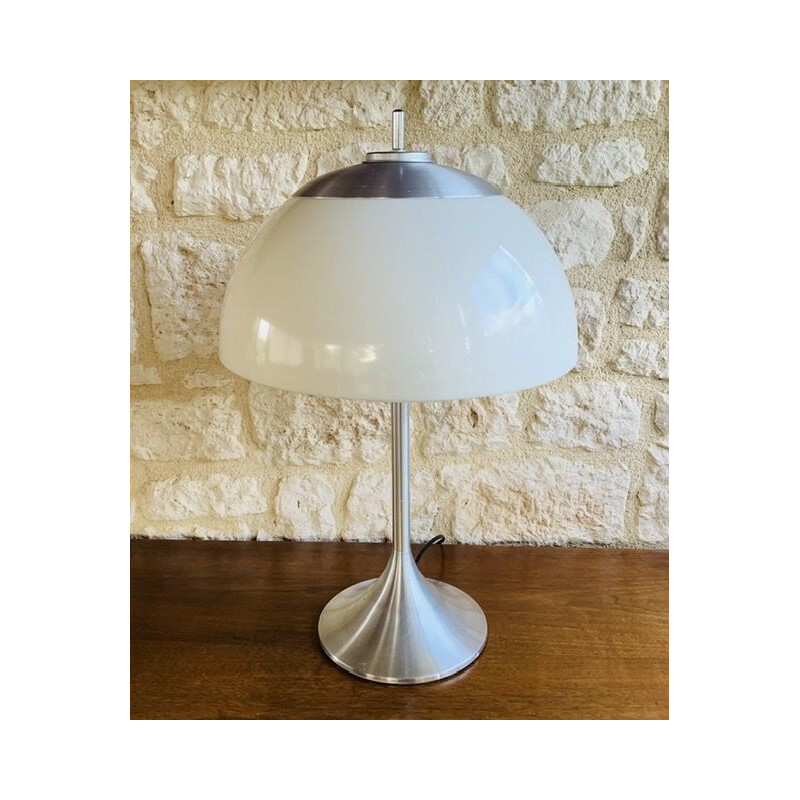 Mid-century 'Mushroom' Table Lamp by Unilux 1970s