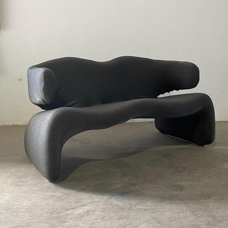 Vintage Djinn sofa by Olivier Mourgue 1960