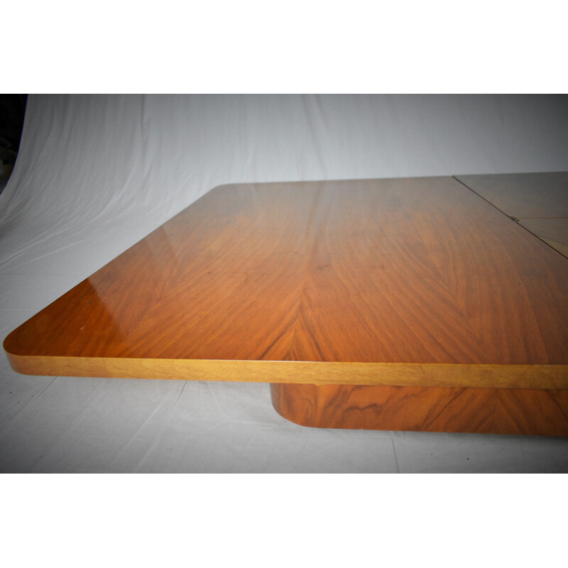 Vintage Extendable Dining Table  by Jindrich Halabala Art Deco 1950s