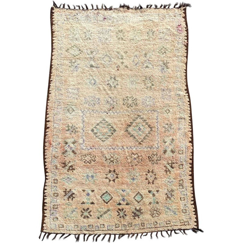 Vintage Berber Boujaad carpet