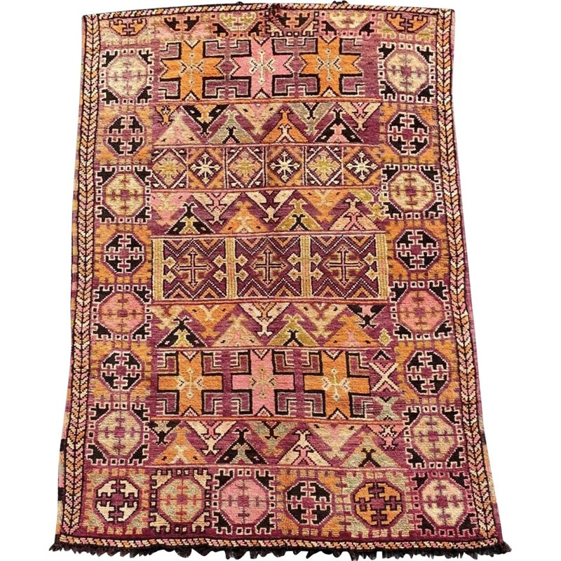 Alfombra bereber vintage boujaad