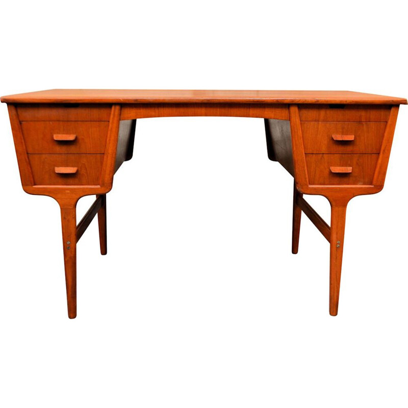 Vintage teak desk Carl Aage Skov